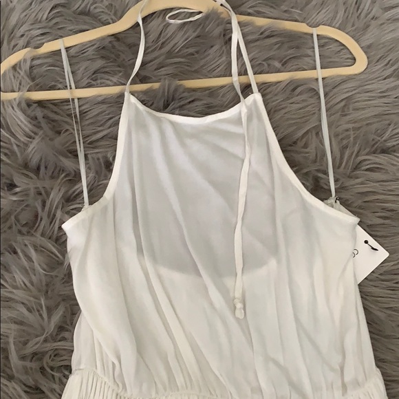 White Halter Dress - Picture 4 of 8